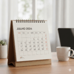 Calendário de Mesa